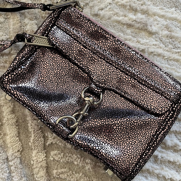 Rebecca Minkoff Mini Mac Gunmetal - Picture 2 of 8